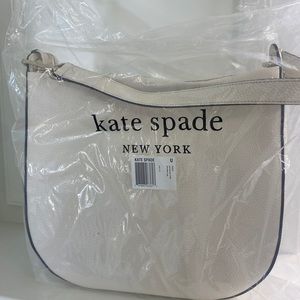 Worn once, beautiful white Kate Spade purse!